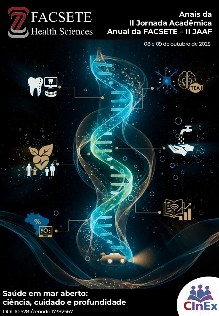 					Visualizar v. 4 n. 3 (2025): Anais da II Jornada Acadêmica Anual da FACSETE - II JAAF
				